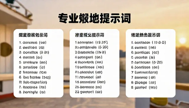 AIGC提示词适用条件与选择依据说明